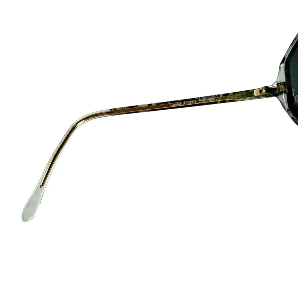 Vintage Silhouette SPX M1803 Blue Oval Sunglasses Austria FRAMES ONLY